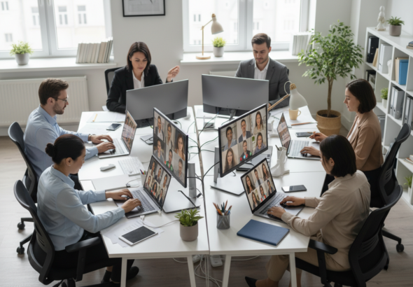 top 5 strategiy dlya uspeshnogo upravleniya udalennymi komandami v biznese